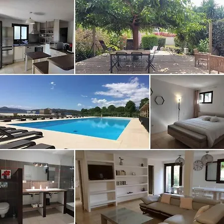 Appartamento T4 Caminu 110m2 - Jardin, Piscine, 6 Pers, Parking